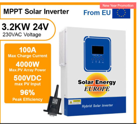 3.2kva-hybrid-inverter-MPPT-SOLAR-ENERGY-EUROPE - Υβριδικός Ινβέρτερ 3.2kw / 3200 watt 24v MPPT 100A