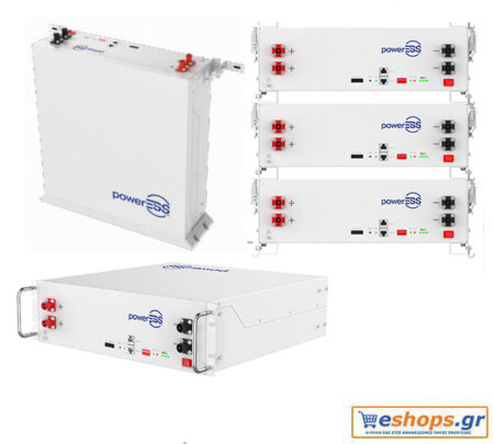 5.12kWh SUNLIGHT PowerEss (LifePO4) 5.12kWh μπαταρία λιθίου με BMS για φωτοβολταικά, net billing virtual net billing