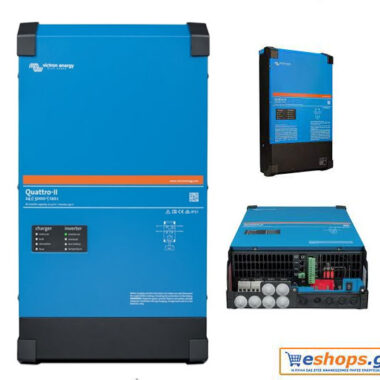 Inverter- Charger Καθαρού Ημιτόνου Victron 5000 VA Victron Quattro-II 24/5000/120-50/50 για το φωτοβολταϊκό σας